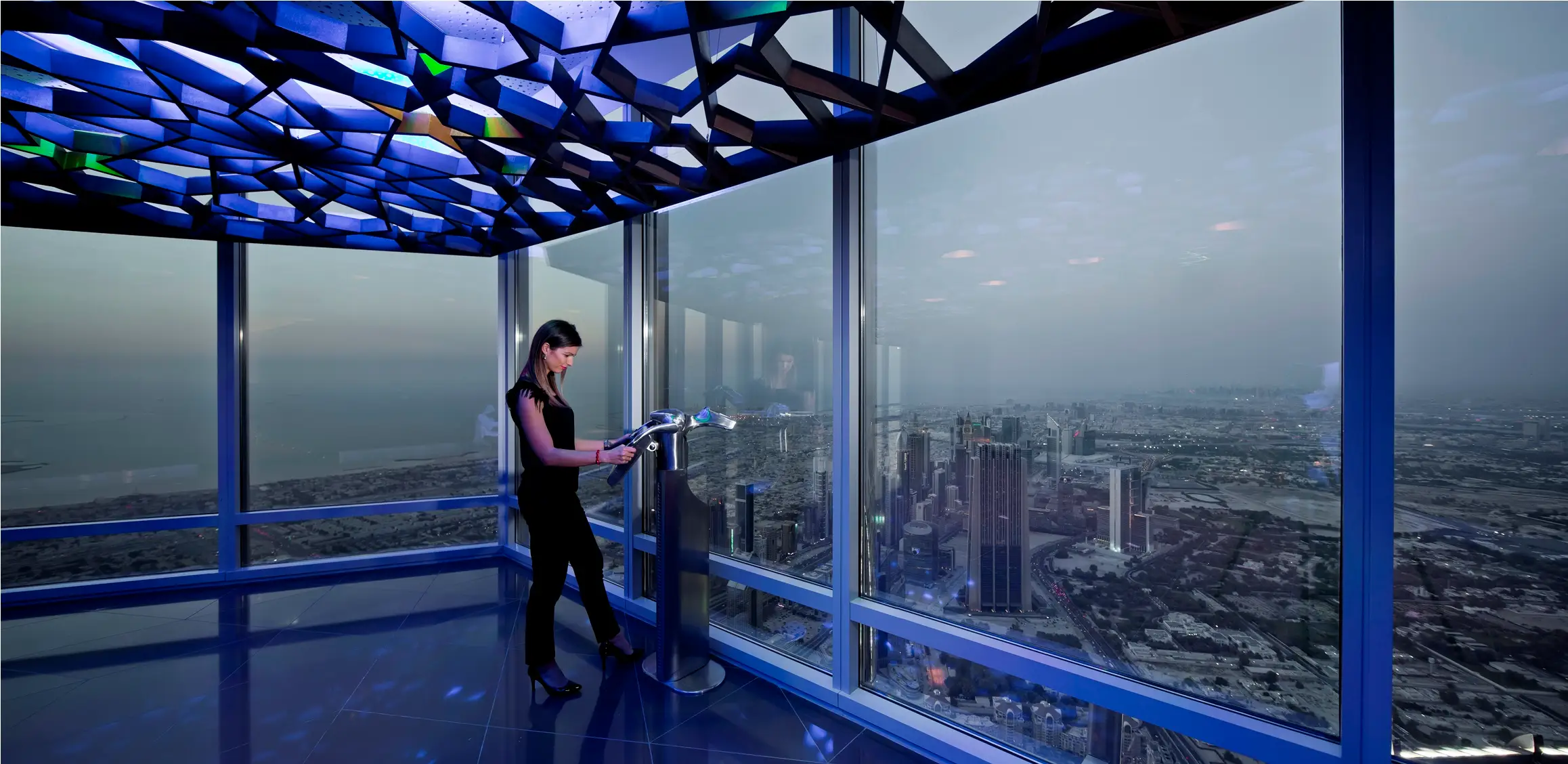 Dubai's Burj Khalifa Observation Deck - Business Insider